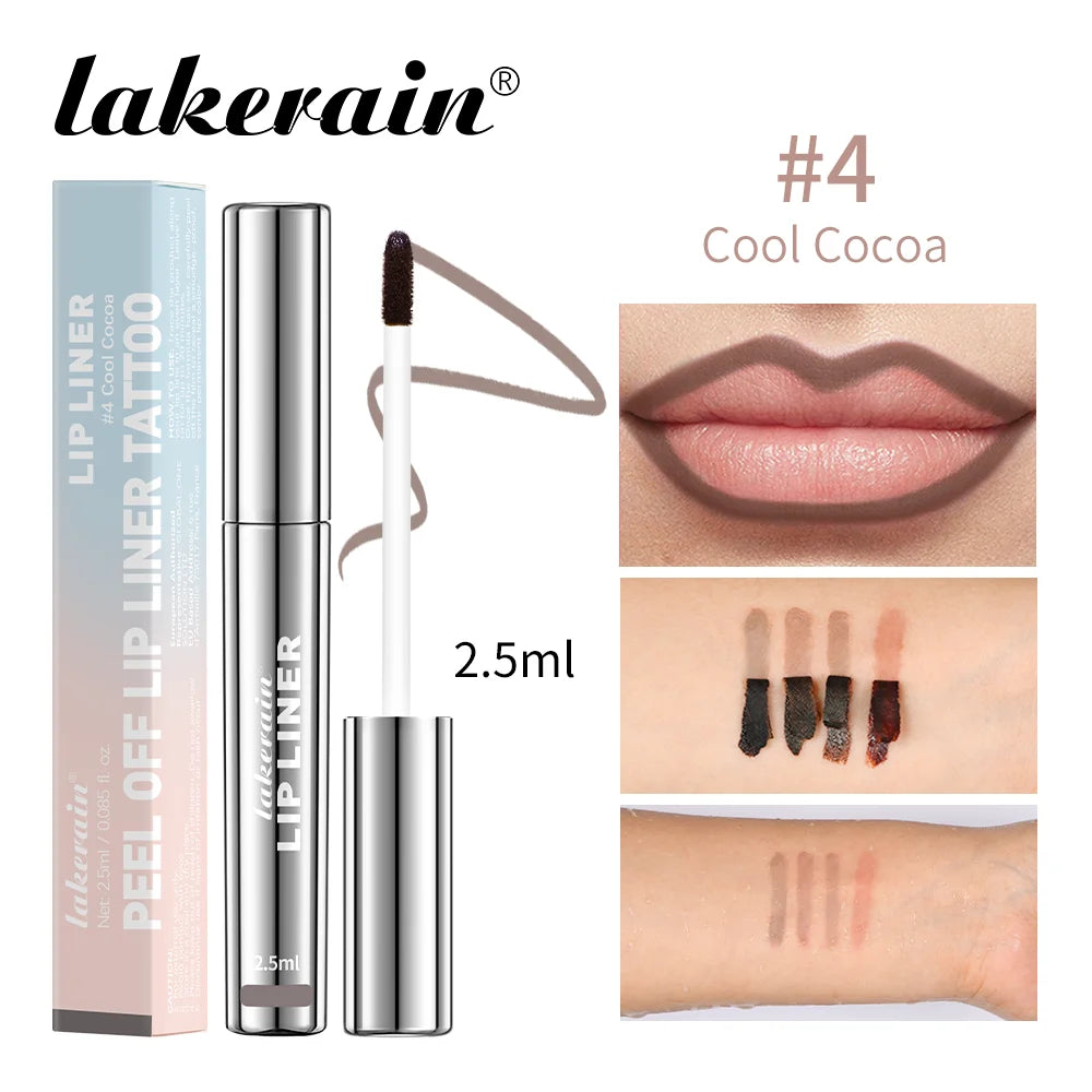 Lip Liner Tattoo Peel-Off - Contour Lèvres Longue Tenue