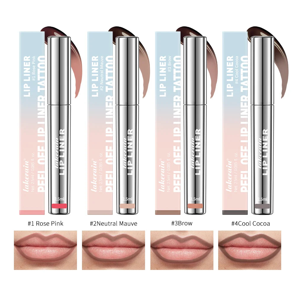 Lip Liner Tattoo Peel-Off - Contour Lèvres Longue Tenue