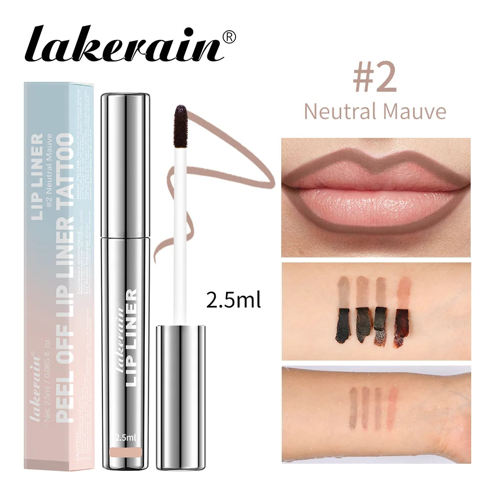 Lip Liner Tattoo Peel-Off - Contour Lèvres Longue Tenue