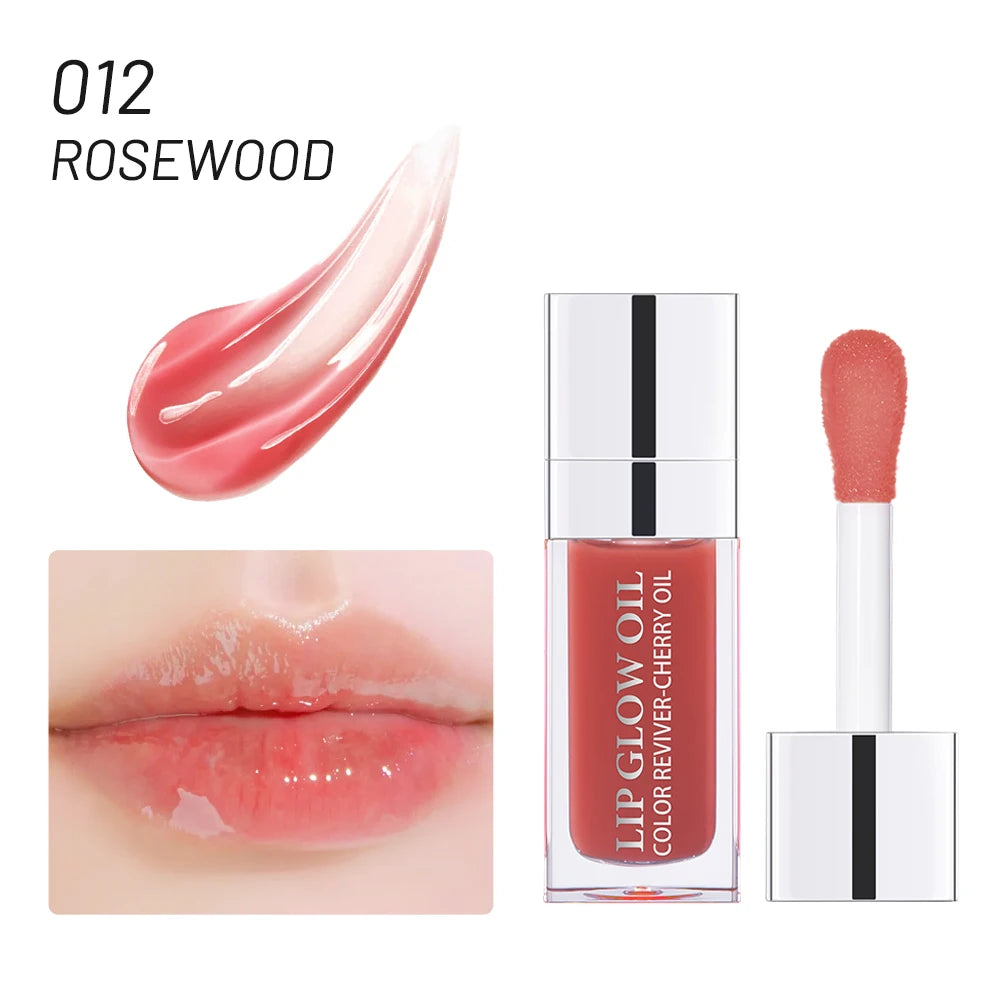 Lip Oil Teinté Hydratant – Lèvres Pulpeuses & Glossy