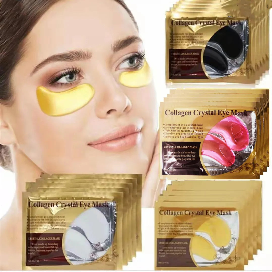 Patchs Yeux Collagène Or 24K – Anti-Cernes & Anti-Poches