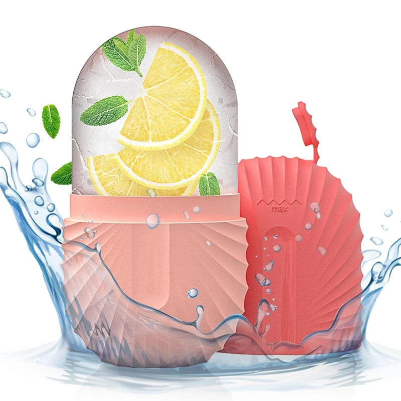Moule à Glace Massage Visage – Anti-Poches & Resserre les Pores