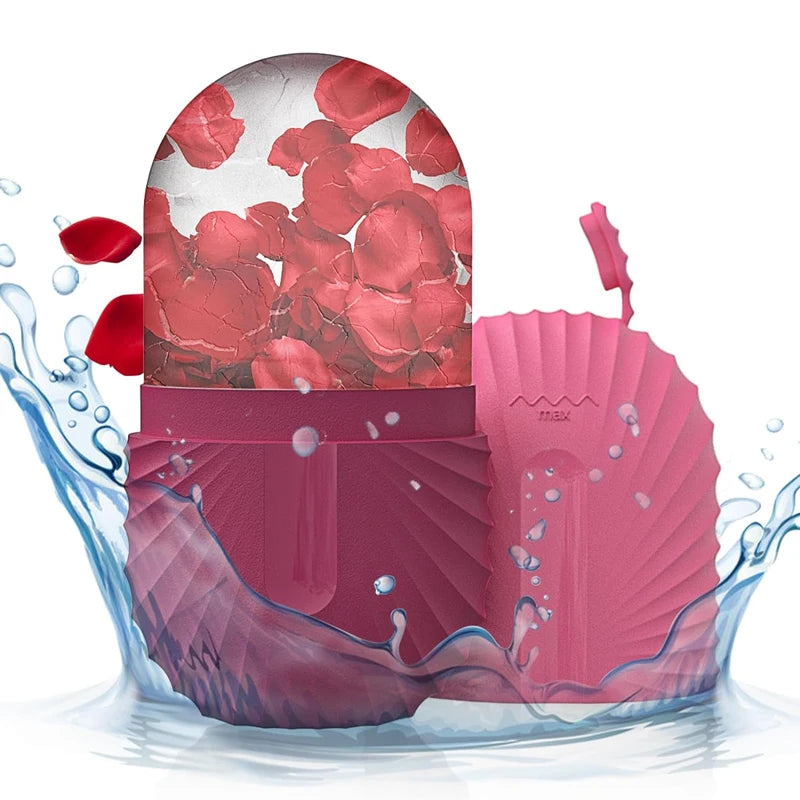 Moule à Glace Massage Visage – Anti-Poches & Resserre les Pores