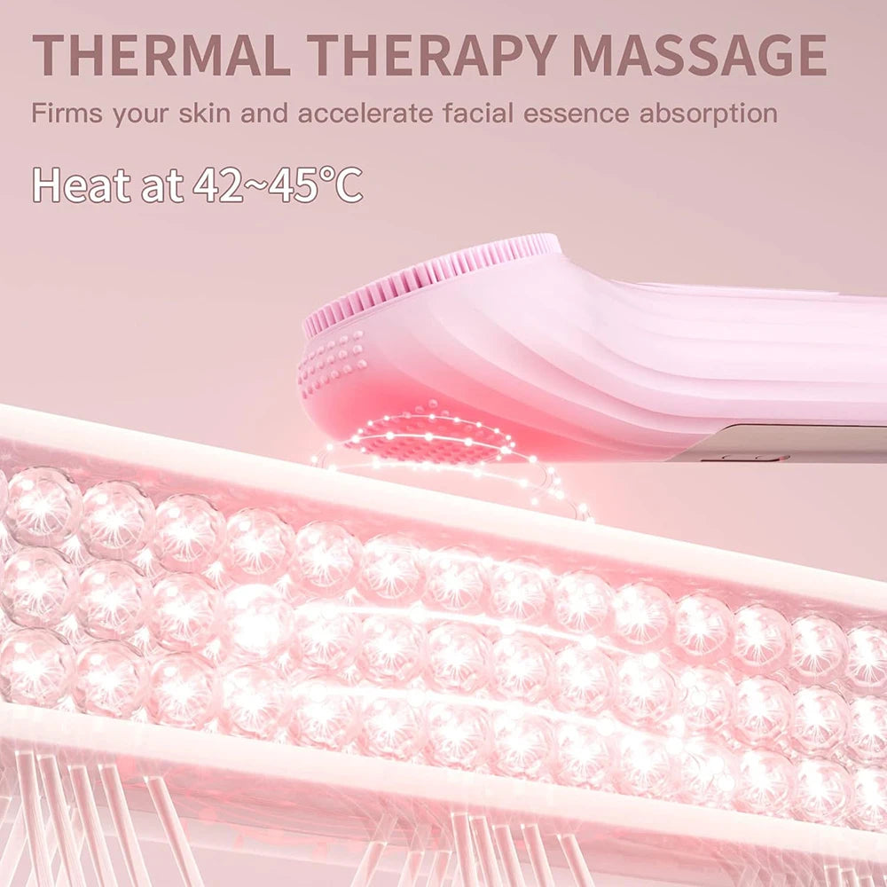 Brosse Nettoyante Visage Électrique Silicone – Nettoyage Sonique