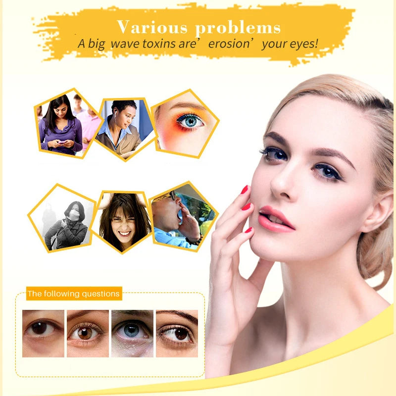 Patchs Yeux Collagène Or 24K – Anti-Cernes & Anti-Poches