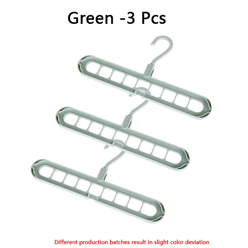 Cintre 9-en-1 – Gain de Place | Organisateur de Dressing Pliable