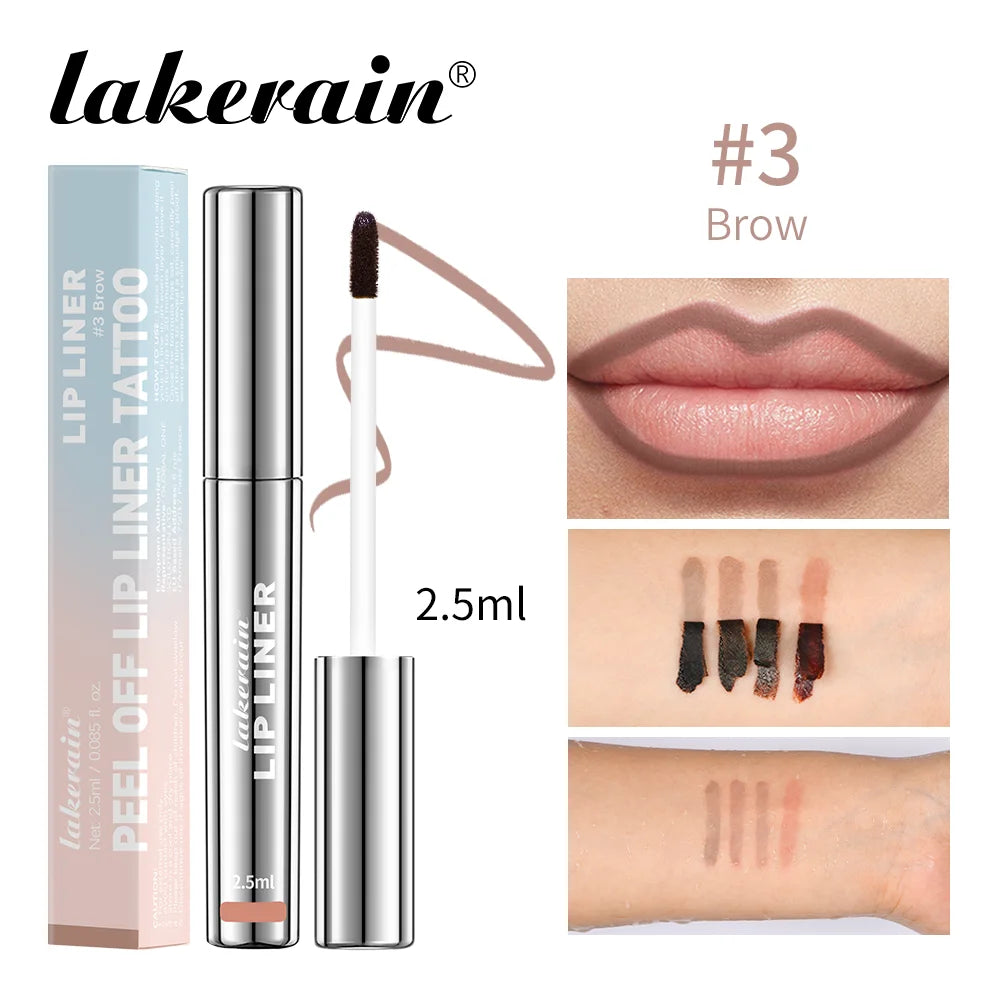 Lip Liner Tattoo Peel-Off - Contour Lèvres Longue Tenue