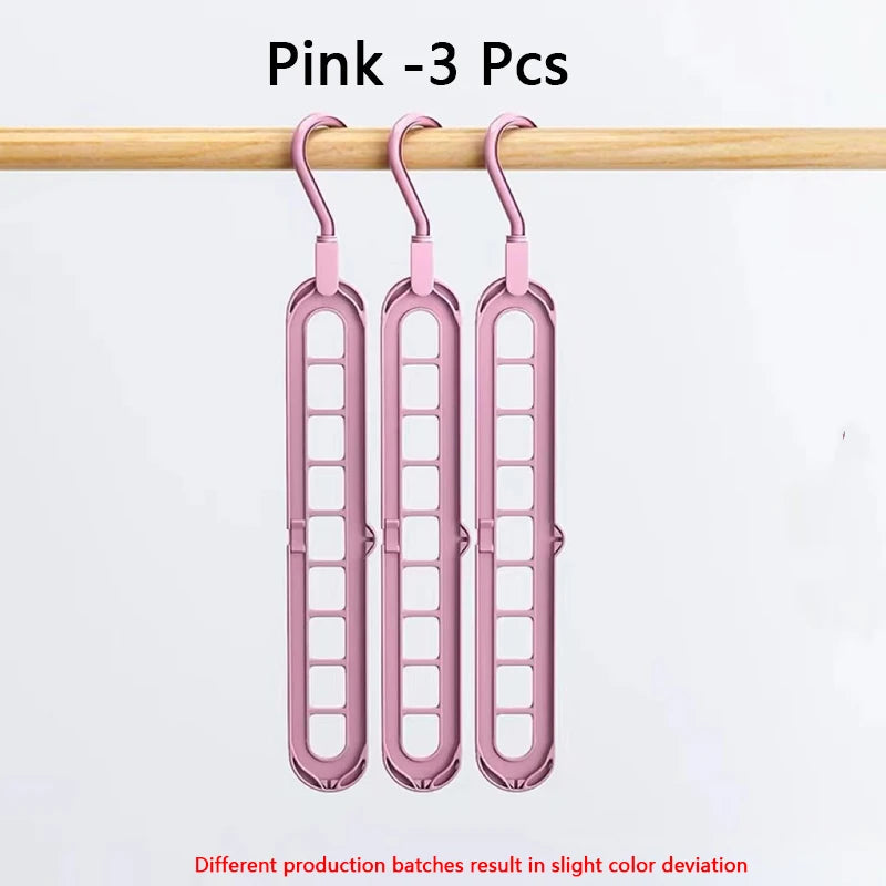 Cintre 9-en-1 – Gain de Place | Organisateur de Dressing Pliable