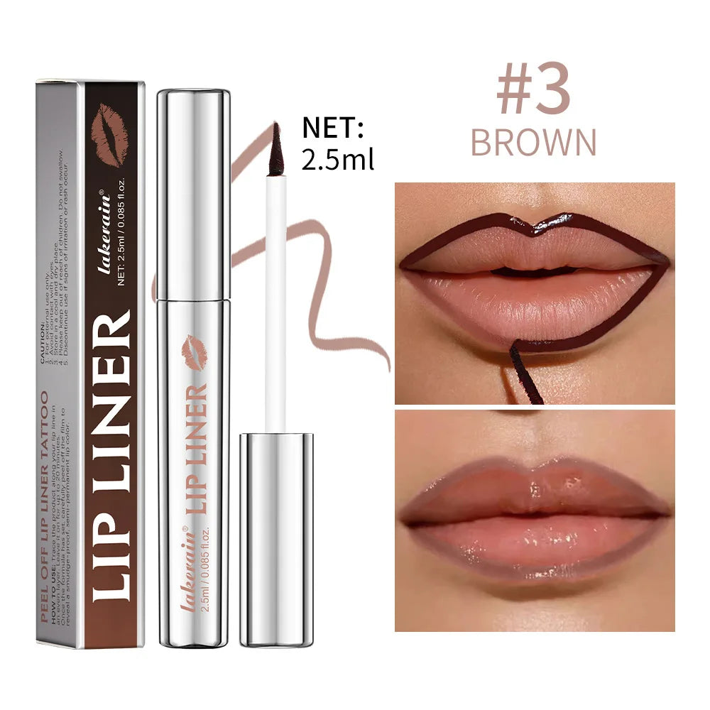 Lip Liner Tattoo Peel-Off - Contour Lèvres Longue Tenue