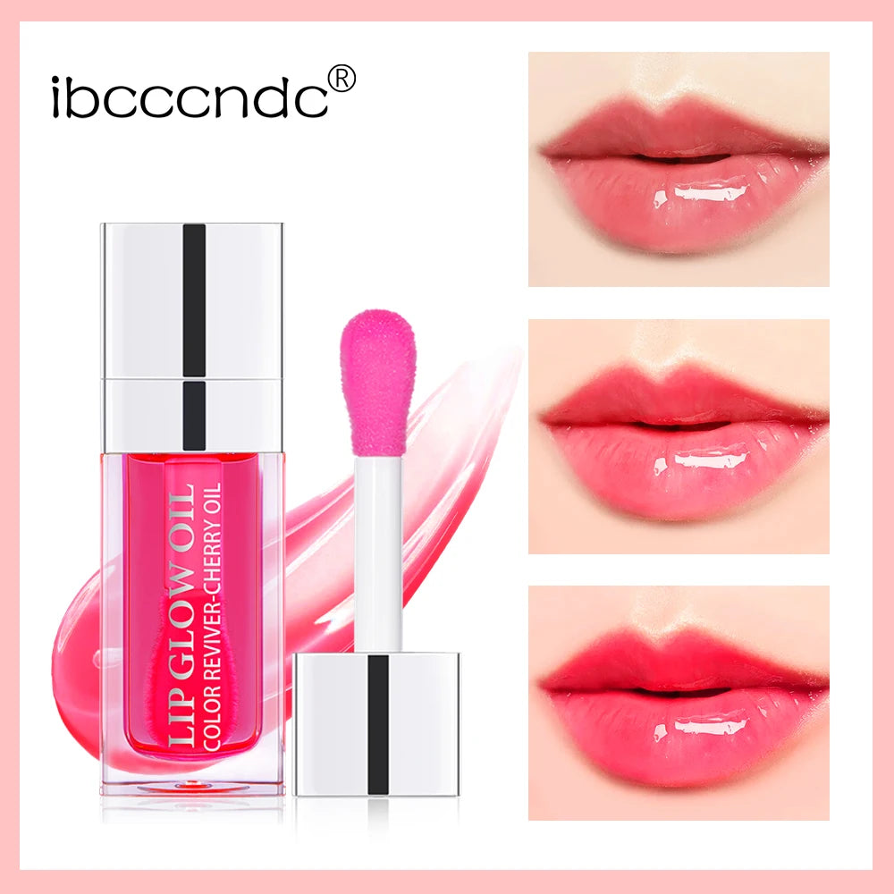 Lip Oil Teinté Hydratant – Lèvres Pulpeuses & Glossy