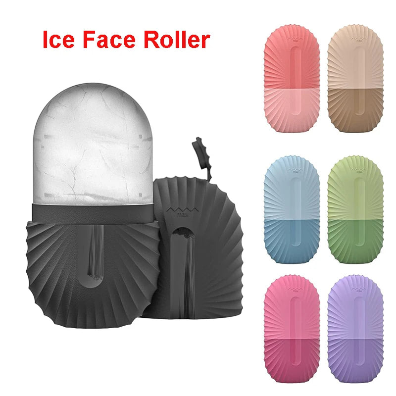 Moule à Glace Massage Visage – Anti-Poches & Resserre les Pores