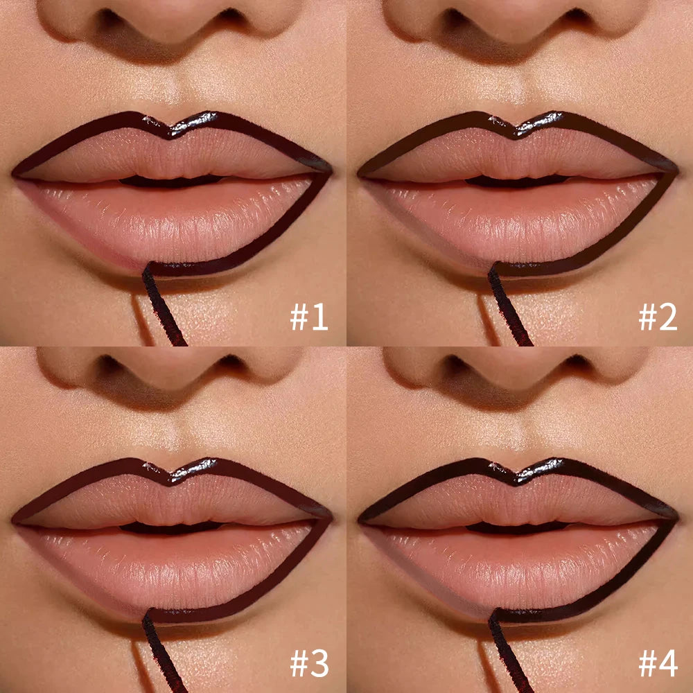 Lip Liner Tattoo Peel-Off - Contour Lèvres Longue Tenue