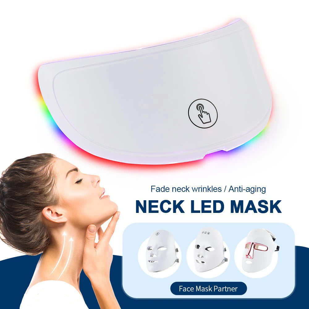Masque LED Visage 7 Couleurs – Rajeunissement & Anti-Rides