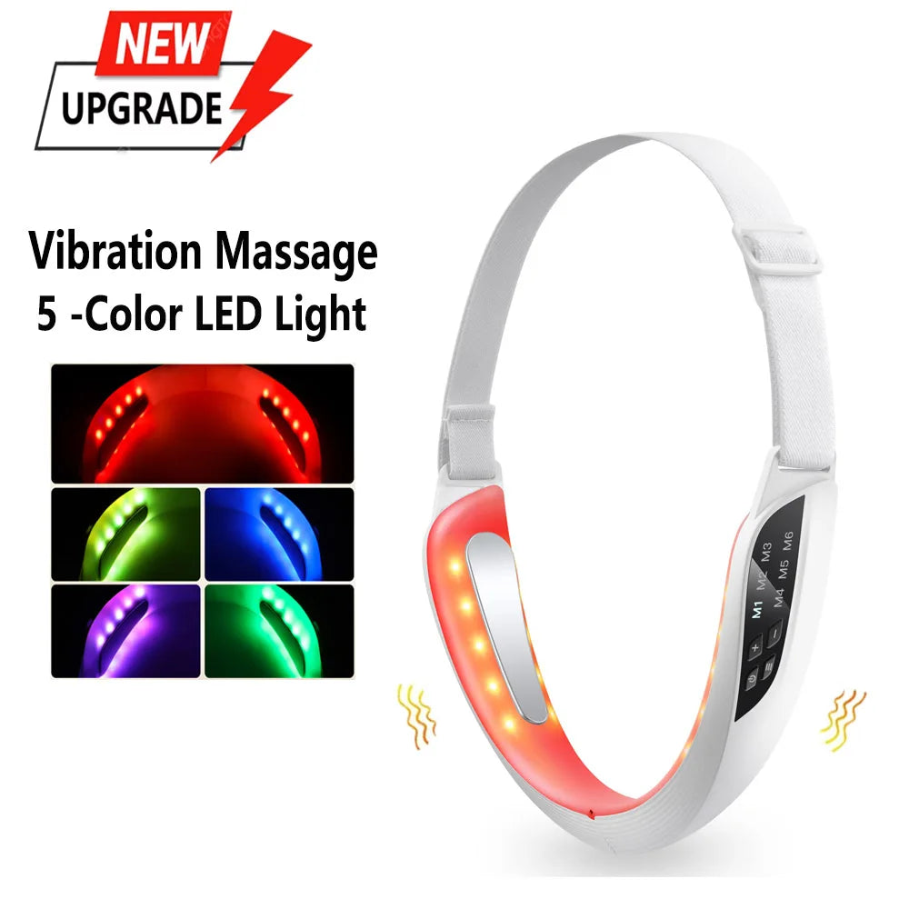Appareil Lifting Visage EMS – Micro-courant & Anti-Double Menton
