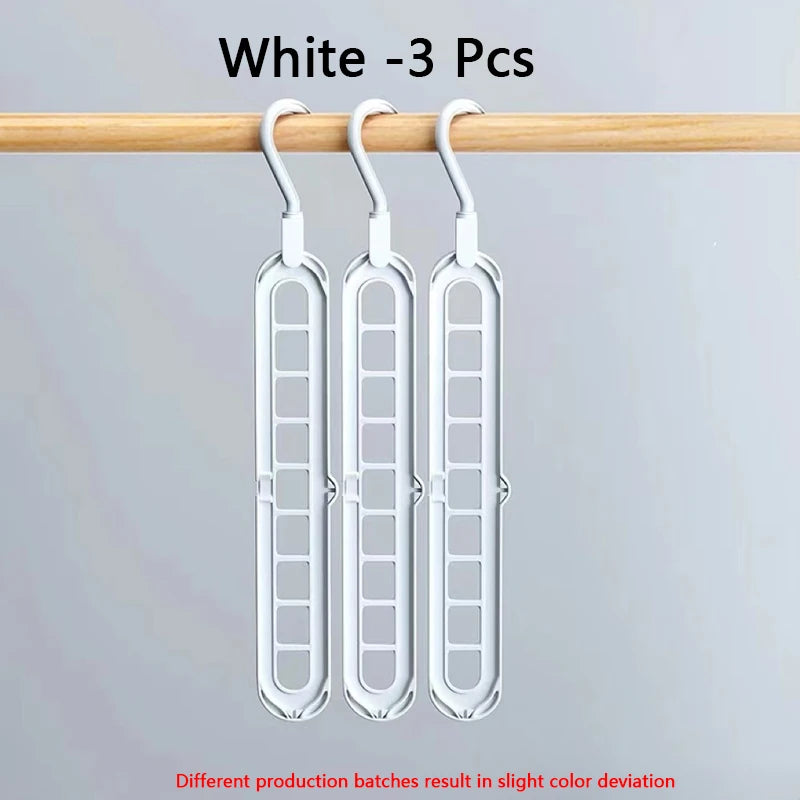 Cintre 9-en-1 – Gain de Place | Organisateur de Dressing Pliable