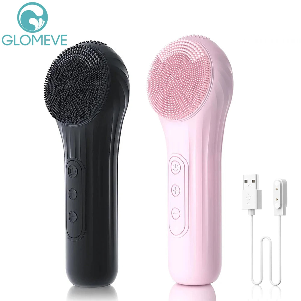 Brosse Nettoyante Visage Électrique Silicone – Nettoyage Sonique