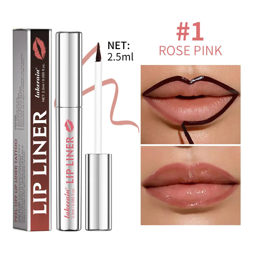 Lip Liner Tattoo Peel-Off - Contour Lèvres Longue Tenue