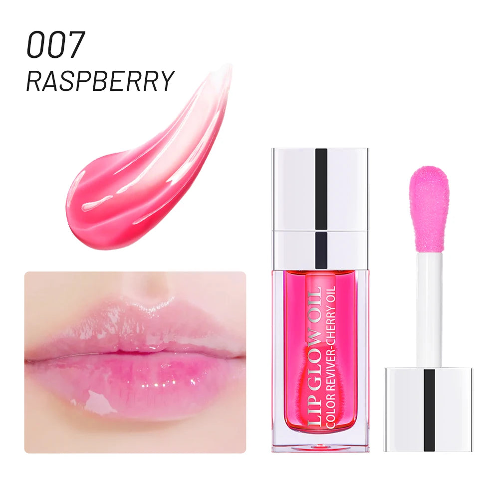 Lip Oil Teinté Hydratant – Lèvres Pulpeuses & Glossy